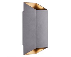 Nordlux Nico square 22-wandlamp-2xGU10-antraciet