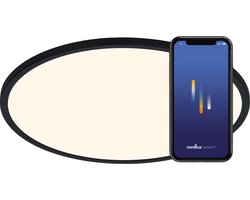 Nordlux Oja 42-plafondlamp-smart-IP20-zwart