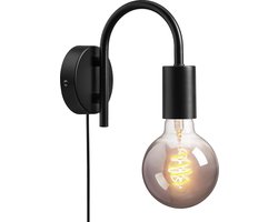 Nordlux-Paco - Wandlamp - E27-Zwart