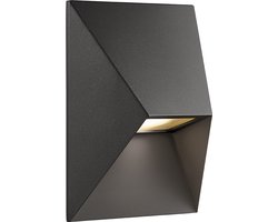 Nordlux Pontio 15-wandlamp-GU10-zwart