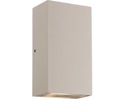 Nordlux Rold flat-wandlamp-LED module-zand kleur