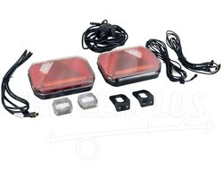 Norep | Verlichtingsset, achterlichtset | 13 - polig | 5m hoofdkabel + 2m kabel tussen achterlichten + 4m kabel breedtelichten