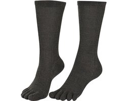 Norfolk - 56% Merino wol Teensokken - Antiblaren - Temperatuurregulatie - Wandelsokken - Maat 39-42 - Bruin - Bruges