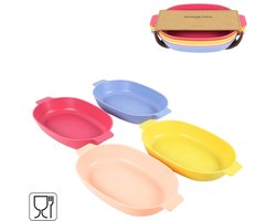 Norlander | Borden | Ovaal | 24 cm | Set van 4