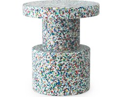 Normann Copenhagen Bit Stool - Bijzettafel Wit Multi - H 42 x Ø 36 cm