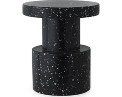 Normann Copenhagen Bit Stool - Bijzettafel Zwart - H 42 x Ø 36 cm