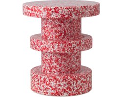 Normann Copenhagen Bit Stool Stack Bijzettafel Rood