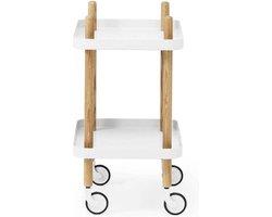 Normann Copenhagen Block Trolley 45 Wit