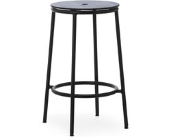 Normann Copenhagen Circa Barkruk 65 Zwart Eiken