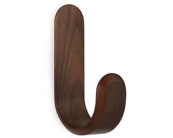 Normann Copenhagen Curve Hook Haak Walnut