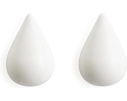 Normann Copenhagen Dropit haak 2 stuks wit small