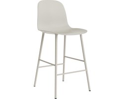 Normann Copenhagen Form Bar Chair Barkruk 65cm Warm Grijs