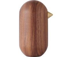 Normann Copenhagen Little Bird Decoratie 10cm Walnoot