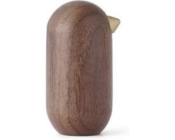 Normann Copenhagen Little Bird Decoratie 5cm Walnoot