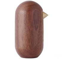 Normann Copenhagen Little Bird Decoratie 7cm Walnoot