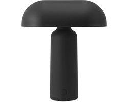 Normann Copenhagen Porta Tafellamp LED Oplaadbaar Zwart