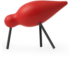 Normann Copenhagen Shorebird Vogel Decoratie Medium Red