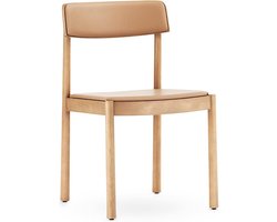 Normann Copenhagen Timb Eetkamerstoel Leer Naturel