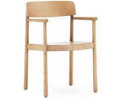 Normann Copenhagen Timb Eetkamerstoel Met Armleuning Naturel