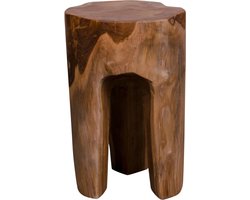 Norrut Rain - Hocker - Teakhout