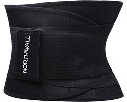 Northwall® Rugbrace voor Onderrug - Rug Corrector voor Onmiddelijke Pijnbestrijding, Rugondersteuning & Draagcomfort - Postuur Corrector - Rugband Zwart XL (Taille: 100 - 120 cm)