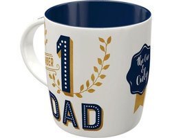 Nostalgic Art Koffietas World's Best Dad Ever