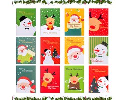 Notepad Small Christmas 24 Pieces Mini Notepads for Kids Santa Snowman Reindeer Pattern Notebook Christmas Mini - ShopVlot