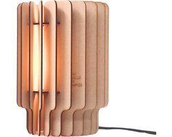Nova tafellamp E27 - Naturel MDF - Bouwpakket - DIY