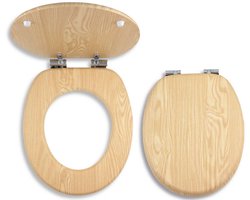Novaservis Prestige - WC-zitting Softclose, gefineerd hout, as WC/SOFTJASAN