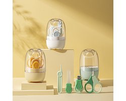 NovaZen Amsterdam Baby Nail Care Set - Veilig & Zacht - Schattig & Draagbaar