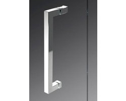Novellini handgreep HOH=25.5cm chroom