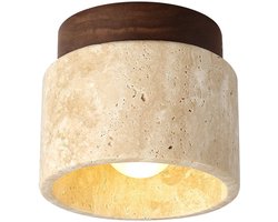 Novendo Goods – Plafondlamp Japandi stijl – Wabi Sabi - Plafonnière - Moderne opbouw downlight voor in huis - 110-220V Energiezuinig design