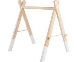Novéy - Babygym Hout - baby speelgoed Kraamcadeau - Veilig, Stevig en Duurzaam