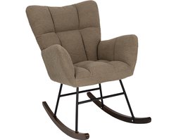 Novi at Home Teddy Schommelstoel - Stone - Fauteuil - voedingstoel - Babystoel
