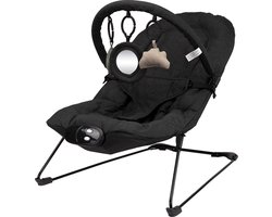 Novi Baby® Musical Cloud Wipstoel - Schommelstoel - Bouncer - Zwart
