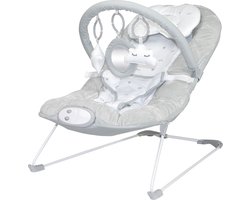 Novi Baby® Musical Cloud Wipstoel - Schommelstoel - Grijs - Bouncer