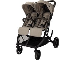 Novi Baby Scott V2 Duobuggy - All-terrain Wielen - XL Zonnekap - Hazel Melange