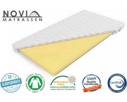Novio - Topmatras - 180x210x9cm - Koudschuim - Hotel kwaliteit - Luxe Tijk - Topper Matras