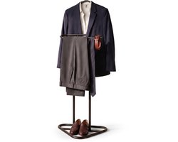 NOVOB® Dressboy - Kledingstandaard - Kledingrek - Kledinghouder - Metaal - 25KG Draaggewicht - Zwart