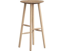 Novoform Di Volo barkruk naturel eiken Design Anders Norgaard