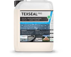 Nr. 1 Impregneerspray Meubelstof - Nano Coating - 100% Waterafstotende Spray voor Tent, Bootkap, Cabrio, Bank - Textile Protector Spray - Textiel Impregneermiddel - Texseal Pro 5L (30m2)