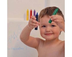 Nûby Badkrijtjes - 5 badkrijtjes voor creatief badmoment - vanaf 3 jaar