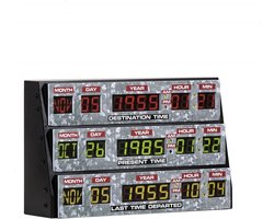 Numskull - Back to the Future - DeLorean Tijdmachine Paneel - 3D Bureaulamp / Wandlamp