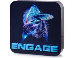 Numskull - Star Trek - Starfleet Logo 3D Desk Lamp / Wall Light