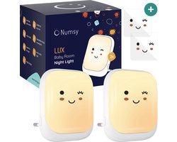 Numsy Nachtlampje Stopcontact Kinderen - Baby - Automatische Lichtsensor - Volwassenen