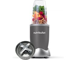 Nutribullet Original Blender - 600 Watt - Smoothie Maker - 3-delig - Blender - Grijs