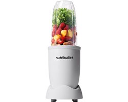 Nutribullet Pro Blender - 900 Watt - Incl. 900 ml Tritan Drinkbeker en Drinkring- BPA- en BPS-vrij - Wit