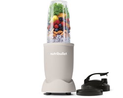 Nutribullet Pro Blender - 900 Watt - Incl. Mixing Accessoires - Incl. 900 ml Tritan Drinkbeker- BPA- en BPS-vrij - Linen