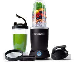 nutribullet Pro+ Pulse - Blender - Smoothie Maker - Pulse Functie - 2 To-Go Bekers - Automatische Uitschakeling - 1200 Watt - Zwart