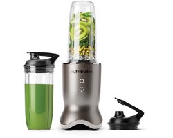 Nutribullet Ultra Blender - Incl. 2 To Go Bekers - Verlichte Touch Knoppen - Pulse Functie - 1200 Watt - Stainless Steel